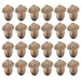 thumbnail image 2 of Simulated Acorns 50Pcs Home Decorations Acorn Shape Christmas Approx 3x1.8x1.8cm Perfect Accessories, 2 of 3