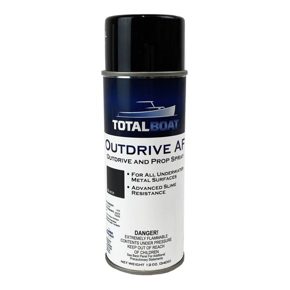 Spray TotalBoat Outdrive AF negro 340 ml