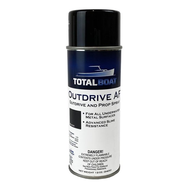 Spray TotalBoat Outdrive AF negro 340 ml