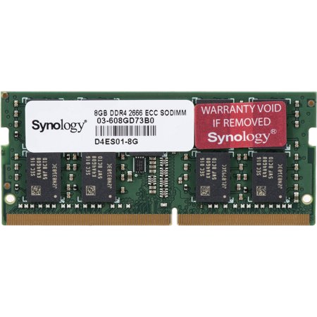 NAS用増設メモリ Synology D4ES01-8G [NAS用増設メモリ 8GB DDR4 ECC Unbuffered SODIMM]