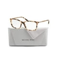 thumbnail image 2 of Michael Kors MK4030 VIVIANNA II 3162 54M Pink Tortoise Rectangle Eyeglasses For Women+FREE Complimentary Eyewear Care Kit, 2 of 5