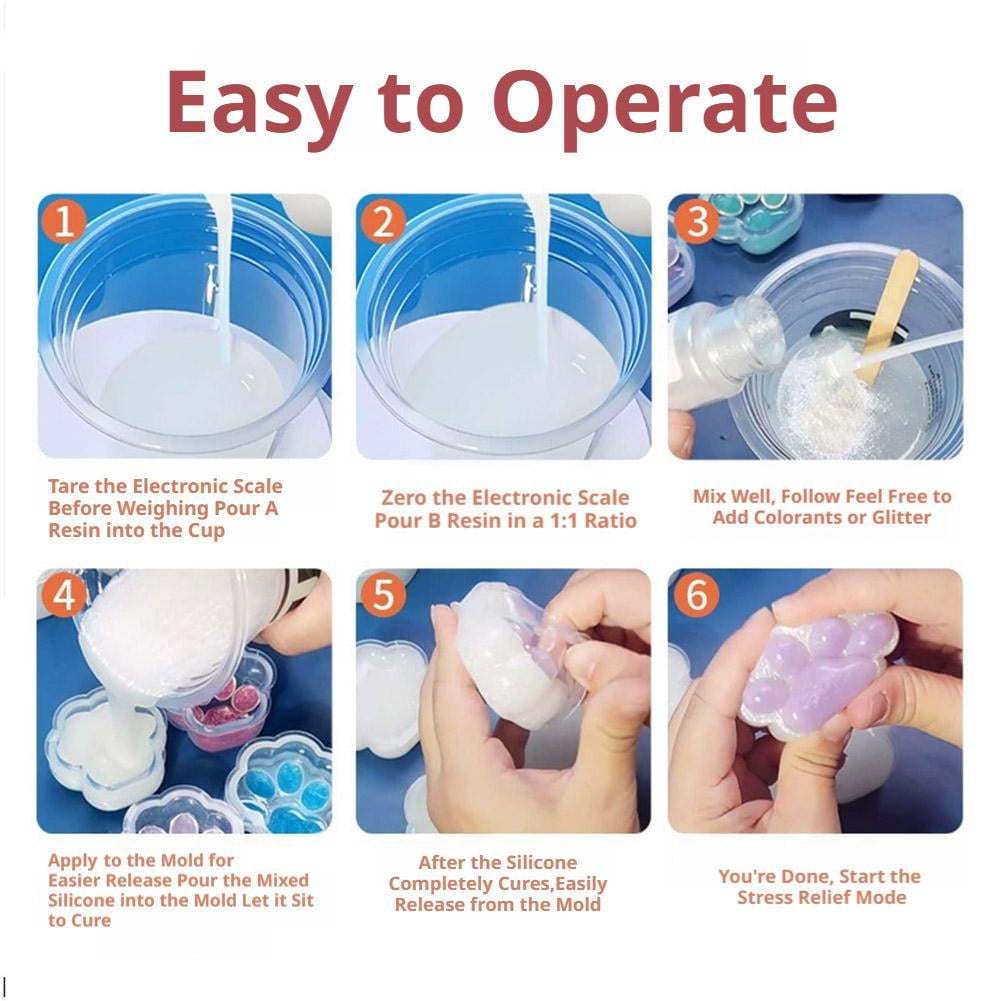 DIY Squishies Kit-Create Anxiety Relief Toys, Handmade Squishies Stress Balls, Self-Care Gifts for Women, Crunchy Relaxing