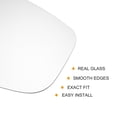 thumbnail image 4 of Unique Bargains 1 Pcs Car Left Rearview Heated Side Mirror Glass Replacement W / Backing Plate for Honda Odyssey 2014-2017, 4 of 7