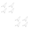 thumbnail image 4 of Justharion 12x White Spoon Tea Exquisite And Practical Ceramic Spoon For Tea Drinking Essential For Tea White 2Set, 4 of 6
