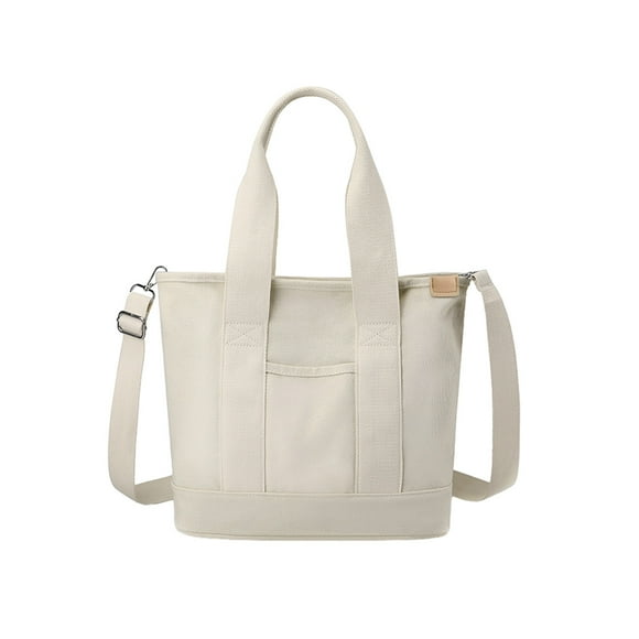 Classic Bag - Cotton Canvas Shoulder Bag With Upgraded Features Vintage Canvas Satchel Bag For Men Women