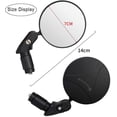 thumbnail image 2 of Pack Of 2 Bicycle Mirrors, Cycling Bicycle Rear View Mirrors, Foldable Bicycle Mirror For E-bike, 360 Degree Rotation For Road Bike And Mountain Bicyc, 2 of 5