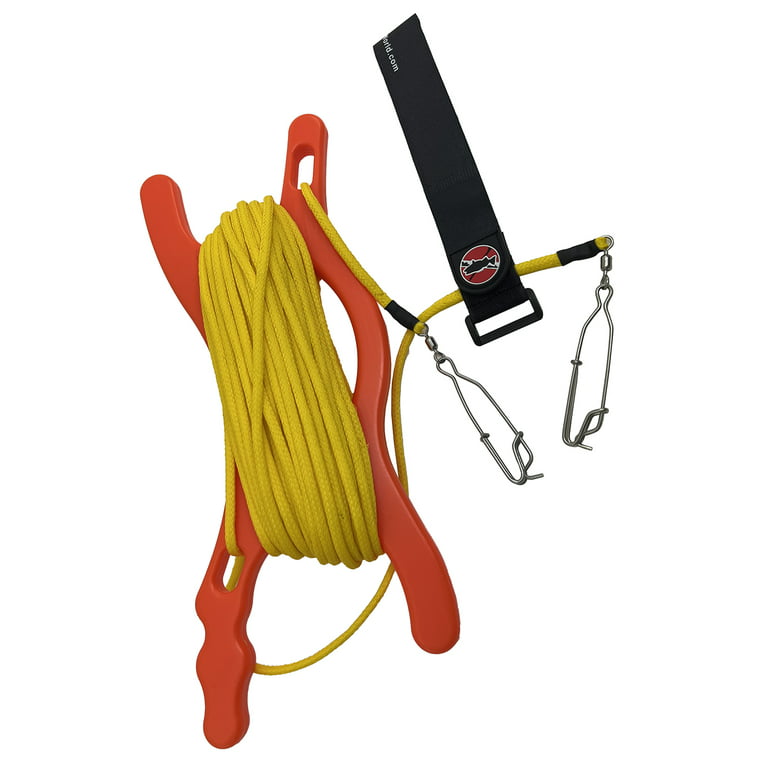 Float Line with Winder for Boating, Towing a Float or Buoy While  Spearfishing Snorkeling and Scuba 