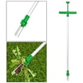 thumbnail image 3 of Extractor de malas hierbas, herramienta de mano para desmalezado, herramienta de deshierba de jardín de mango largo con 3 garras, extractor de malas hierbas de mano para diente de león, herr, 3 of 5