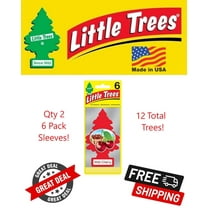 Little Trees 60311 Wild Cherry Hanging Air Freshener for Car & Home 12 Pack!