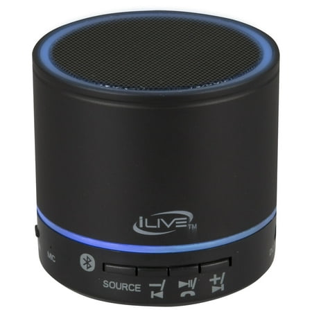 iLive Bluetooth Speaker with Rechargeable Battery, FM Radio, (Best Home Entertainment Speakers)