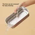 thumbnail image 3 of Portable Heating Lunch Box with 304 Food Grade Stainless Steel Container 0.9L Self Heating Warmer Container for Office, 3 of 9