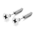 thumbnail image 2 of Pendientes De Broma De Halloween, Pendientes De Tuerca Con Tornillo De Acero Inoxidable, Pendientes Punk, Regalos Para Damas 1 Par seitruly AP006752-01, 2 of 6
