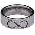 thumbnail image 2 of Friendship Tungsten Carbide Ring, 2 of 9