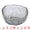 Grey, variant on Unique Bargains Glacier Bowl Wavy Pedestal for Home Decor Gray 5.1"L x 5.1"W x 2.6"H