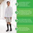 thumbnail image 4 of Seamless Diabetic Over-the-Calf Socks - 3 Pack, White, Medium, 4 of 7