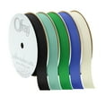 thumbnail image 3 of Offray Ribbon, Black 5/8 inch Grosgrain Polyester Ribbon, 18 feet, 3 of 5