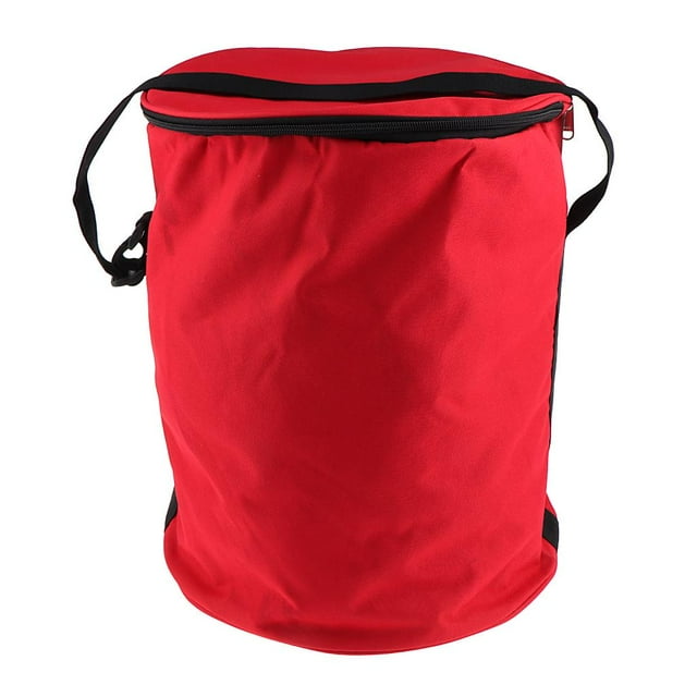 Cesta de Nylon Del Totalizador Del Orgazador Del Tenedor de s Pelotas de Del Golf Del Bolso Del Almacenamiento de Bo de Los Deportes rojo Macarena Bolso de almacenamiento de bolas