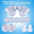 thumbnail image 6 of 9Pcs Breast Pump Caliber Converters Fitting Caliber Converters for Safe Breastfeeding, 6 of 8