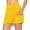 A-Yellow281, variant on XIAONU Womens Skirts Casual Solid Color Yoga Sport Tennis Skirt Mid-Rise Trendy Sweat-Absorbent Breathable Skort