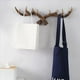 thumbnail image 2 of 2X de Pared con Astas de Ciervo Vintage -28 cm Perchero para Ropa Montado en la Pared Perchero Porta Llaves para Gancho de Pared ,B, 2 of 4