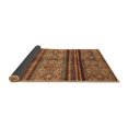 thumbnail image 2 of Ahgly Company Indoor Rectangle Abstract Brown Modern Area Rugs, 2' x 4', 2 of 4