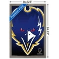 thumbnail image 3 of NFL Baltimore Ravens - Logo 14 Wall Poster, 14.725" x 22.375", Framed, 3 of 5
