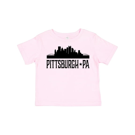 Inktastic Pittsburgh Pennsylvania City Skyline Boys or Girls Toddler T-Shirt