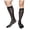 Black, variant on Deago 5 Pairs Mens Silky Socks Sheer Dress Socks Ultra Thin Nylon Business Sox Summer Cool Crew Socks Mid Calf (Multicolor)