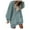 Navy, variant on Women's Long Hoodie Super Soft Lightweight Warm Fleece Anorak Pullover Fall Winter Casual Oversized Tunic Sweatshirt