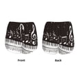 thumbnail image 3 of Cauagu Piano Keys With Musical Notes Print Women's 2 in 1 Running Shorts Athletic Workout Gym Yoga Shorts Running Shorts for Women-Medium, 3 of 7