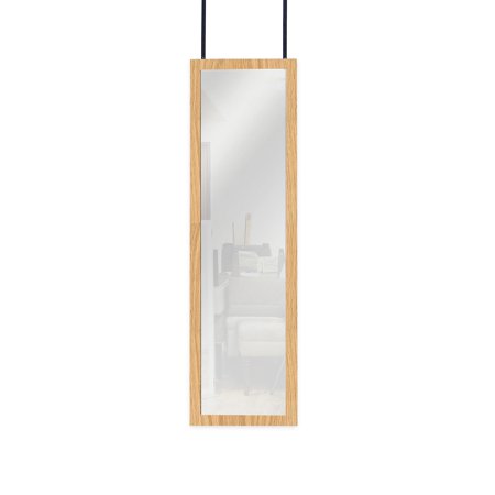 Mirrotek Over The Door Wall Mounted Full Length Dressing Mirror
