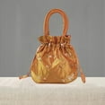 thumbnail image 6 of SSKFHGI New Womens Small Embroidered Handbag Ethnic Style Drawstring Bucket Bag, 6 of 7
