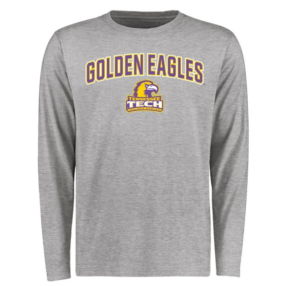 Men's Ash Tennessee Tech Golden Eagles Proud Mascot Long Sleeve T-Shirt