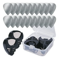 SIEYIO Electric Guitar Picks, 0.3mm Stainless Steel and Metal Guitar Picks for w/ Stora