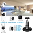 thumbnail image 3 of GHSDFBB Support Mural FastSnail Compatible avec Wyze Cam Pan & Wyze Cam V3, Support Intérieur Extérieur Réglable Compatible avec Wyze Cam Pan, Wyze Cam Outdoor, Wyze Cam V3 et Autres Caméras avec Même Intervention, 3 of 7