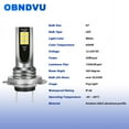 thumbnail image 4 of For 2003-2004 Mitsubishi Space Star H7 LED Fog Light Bulbs Replacement 6000K White 2pcs, 4 of 5