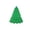 Green, variant on Fllostpr Christmas 3D 3.2X2.7" Red Luminous Tree Ornament Lamp, Decoration for Desk Bedside Counter Mantel Party
