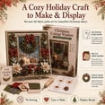 thumbnail image 5 of 3D Christmas Fabric Poke Art Kit, Christmas DIY Punch Needle Kit for Adults With Pre-Cut Squares, Handmade Adult DIY Needle Punch Craft Kit, 5 of 6