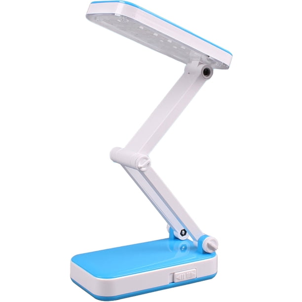 Lámpara recargable plegable para escritorio de estudio con protección ocular en dormitorio de estudiantes