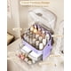thumbnail image 3 of Organizador de maquillaje Anylady Skincare Holder, caja de almacenamiento, color morado, 3 of 8
