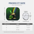 thumbnail image 3 of Bingfone St. Patrick'S Day4 Windshield Sun Shade 2-Piece Foldable Car Front Window Sunshade For Most Sedans Suv Truck - Auto Sun Blocker Visor Protector Blocks Max Uv Rays - Small, 3 of 7
