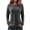 WZWCS-Gray long sleeve shirt for women, variant on Lyfzbd Women Long Sleeve Crewneck Tops Base Thermal Underwear Shirt Casual Layer Blouses Versatile Soft Shirt