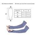 thumbnail image 2 of CNKOO 4pcs Multi-purpose Abrasion-resistant and Cut-resistant Sleeve - Durable PE Material for Use in The Kitchen  Gardening  Outdoor Work and Assembly., 2 of 7