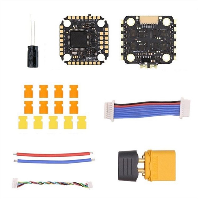 F722 V2 Controlador de Vuelo 35A 2-6S 4-En-1 ESC Mini Flytower 20x20MM para RC FPV Freestyle Racing Drone