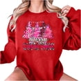 thumbnail image 5 of Merry Christmas Tree Sweatshirts for Women Graphic Crewneck Oversized Sweater Cotton Tops Printed Long Sleeve (Large, Red 01), 5 of 6