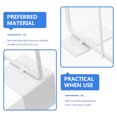 thumbnail image 4 of HORIALENCE 1Pack Supermarket Shelf Divider White Plastic Sprayed Steel Wire for Organization Home Use, 4 of 5