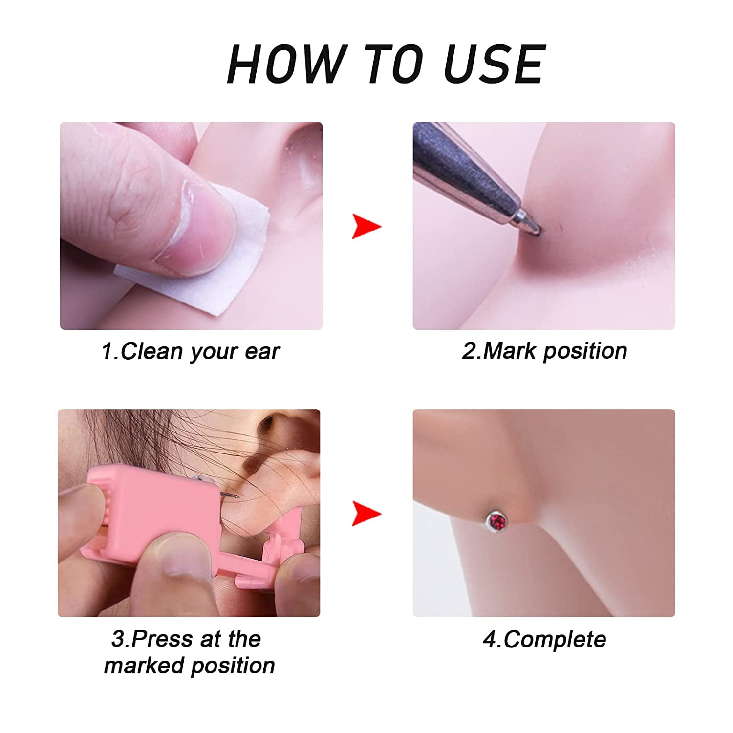 Ear piercing kits clearance