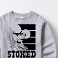 thumbnail image 3 of Peanuts - Stoked - Toddler And Youth Crewneck Fleece Sweatshirt, 3 of 6