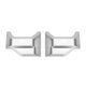 thumbnail image 3 of Embellecedor de cubierta de botón para cinturón de seguridad de asiento delantero, cromado, 2 uds., apto para Mercedes Benz Clase G 2019-2020, 3 of 8