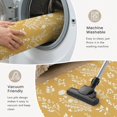 thumbnail image 5 of Washable Area Rugs 6x9 FT Yellow Botanical Rugs for Living Room Non-Slip Soft Non-Shedding Low-Profile Rectangle Spring Summer Chic Wildflowers Large Rug Carpet for Bedroom Dining Room Home Decor, 5 of 8